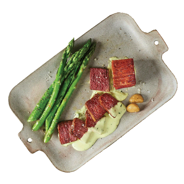 Redefine Flank Steak mit pflanzlicher Bearnaise  