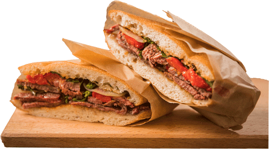Redefine Flank Steak Sandwich  