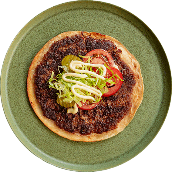 Smash-Burger dans une Tortilla 