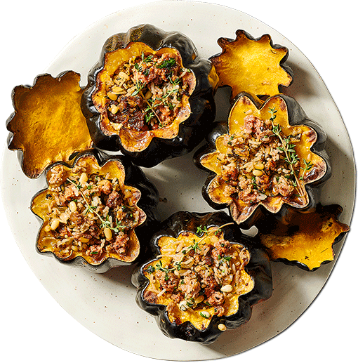 Festive Chestnut Pumpkins 