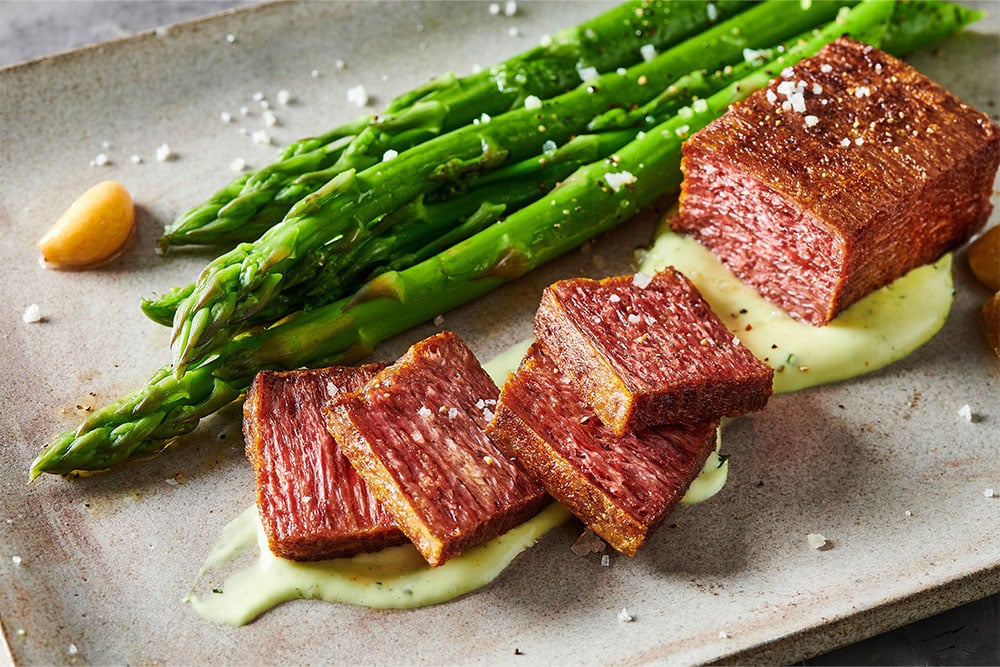 Flank-Steak bearnaise sauce